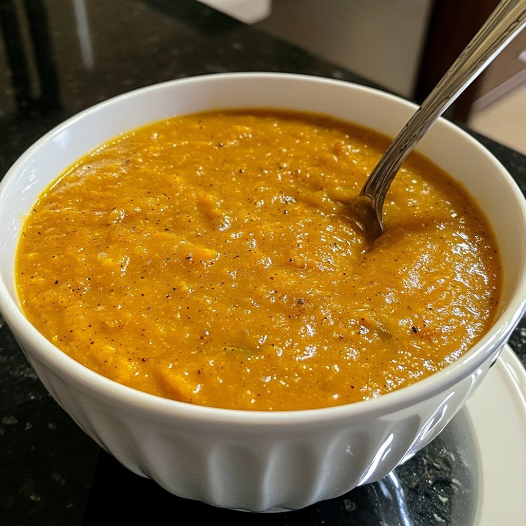 Squash Soup Thick and Creamy