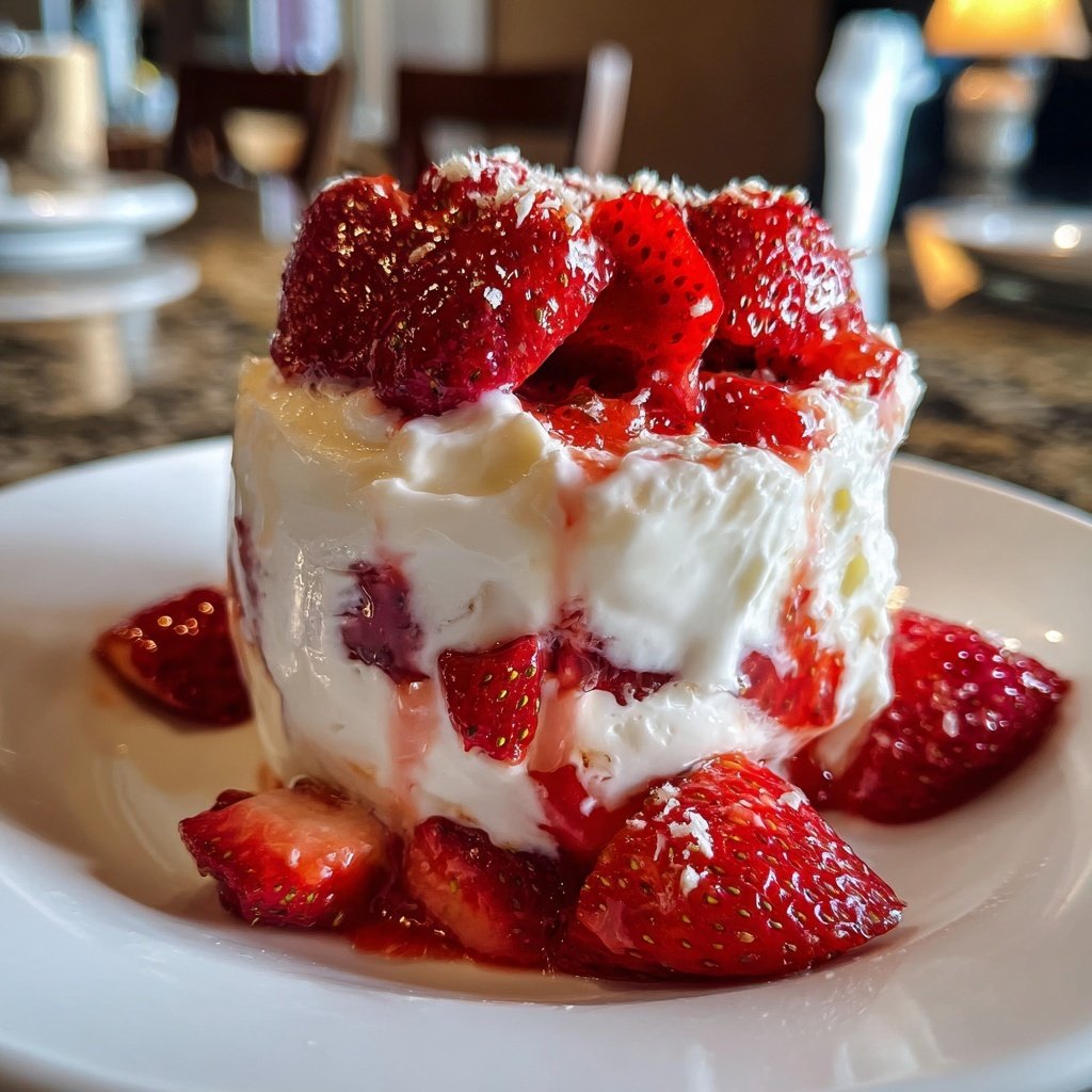 Fresh Strawberry Yogurt Parfait