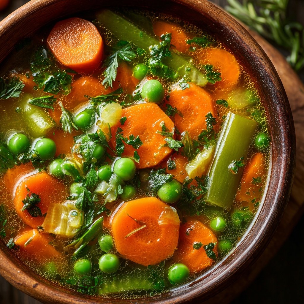 Spring Garden Vegetable Soup