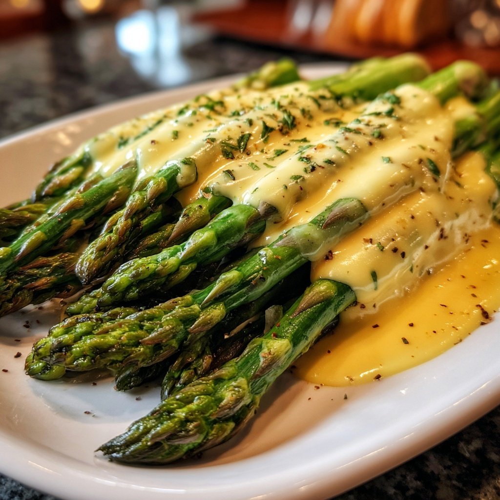 Asparagus with Hollandaise Sauce