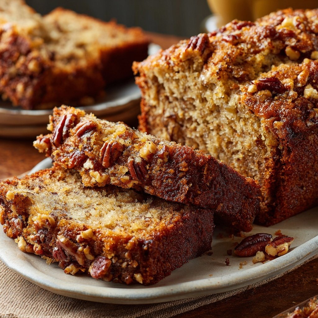 Banana Bread with Pecans Recipe
