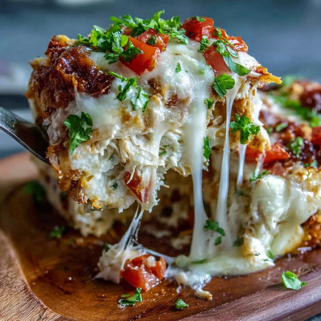 Shredded Chicken Enchilada Casserole