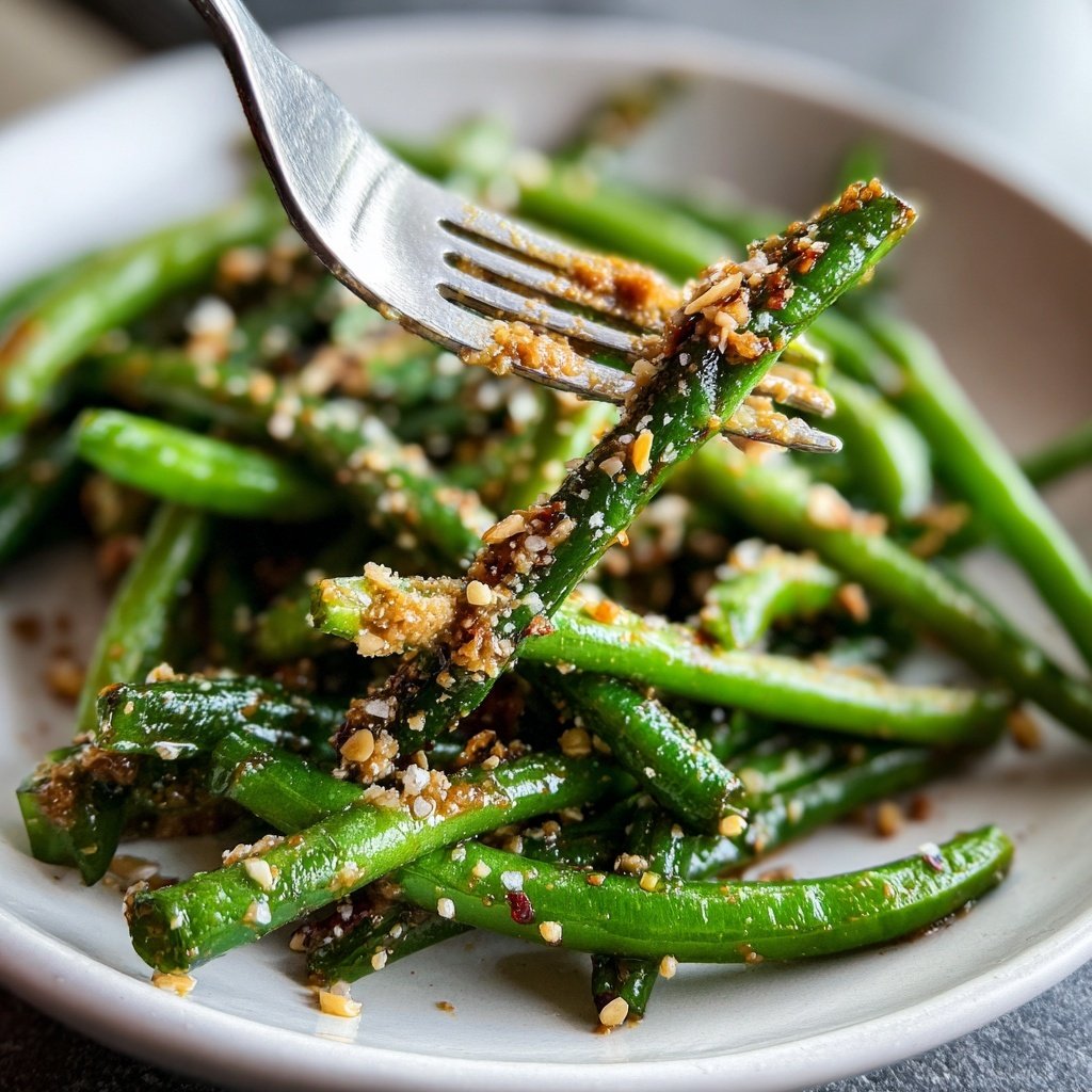 Green Beans with Almond Butter