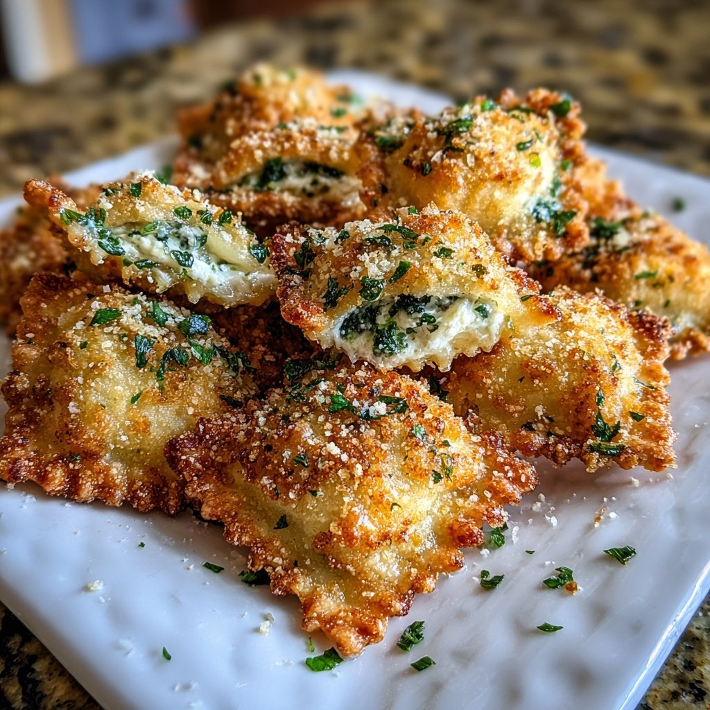 Crispy Ravioli Appetizer